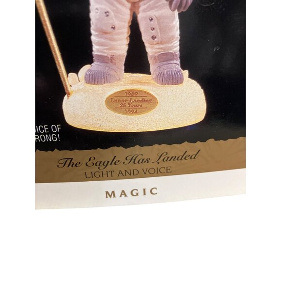 Astronaut Lunar Landing 25th Anniversary Lighted Figurine 1969-1994 - Picture 12 of 15